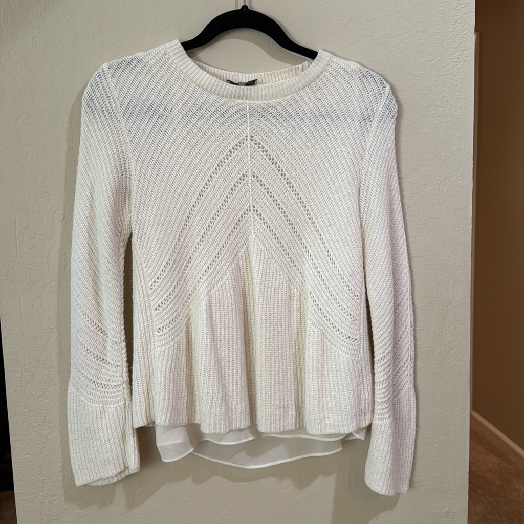 Lucky Brand White Sweater